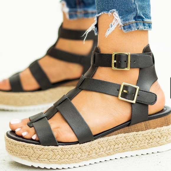 🔥"MIAMI" BLACK❤ last pair👡 - Picture 3 of 6